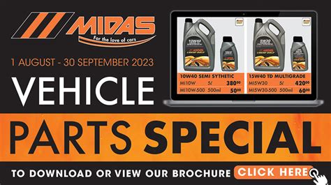 Midas midas car parts tools accessories