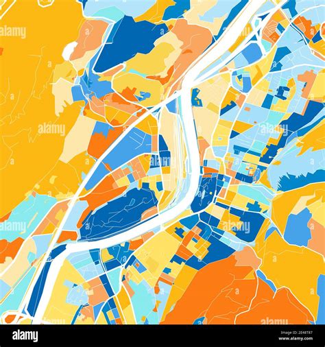 Kufstein area map hi-res stock photography and images - Alamy