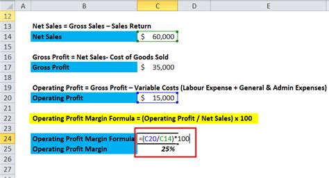 Operating profit margin calculator - SoorenSavourna