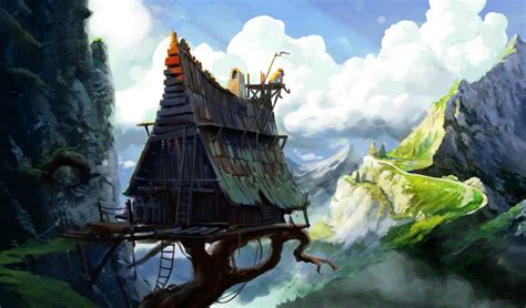 ArtStation - Witch Hut