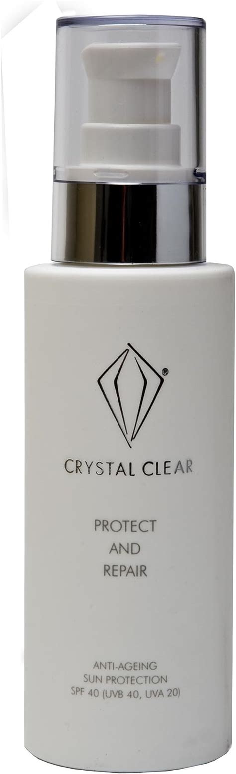 Crystal Clear Skincare Protect & Repair SPF 40 100 ml : Amazon.co.uk ...