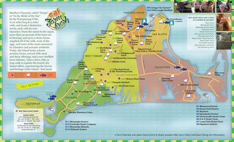 Martha's Vineyard Interactive Farm Map: Find farm-fresh food on your ...