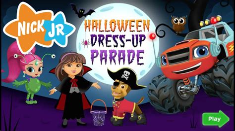 Halloween Dress Up Parade - Full New Nick JR HD Game Episode - YouTube