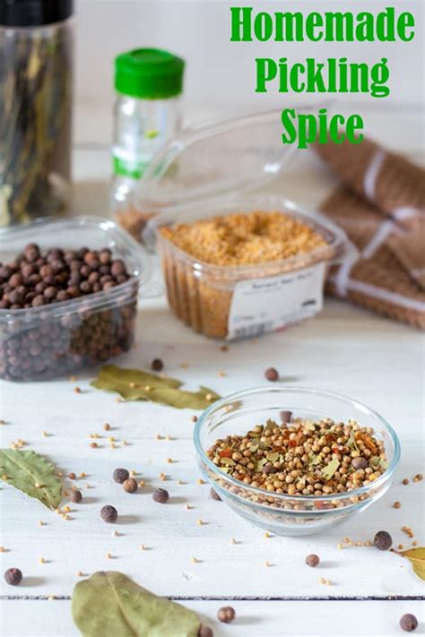 Homemade Pickling Spice Recipe - Binky's Culinary Carnival