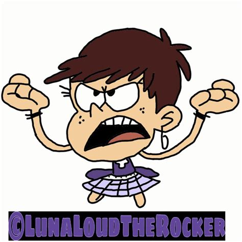 Angry Luna Loud by LunaLoudTheRocker on DeviantArt