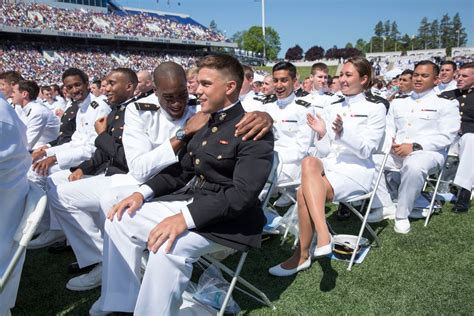 Skirts are out for 2016 Naval Academy graduation