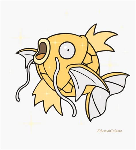 shiny magikarp | Pokemon, Mangá kawaii, Kawaii