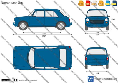 Templates - Cars - Morris - Morris 1100