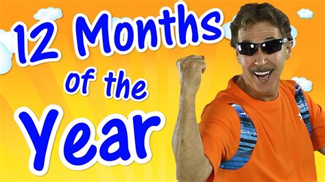 12 Months of the Year | Exercise Song for Kids | Learn the Months ...