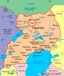 Gulu Uganda Map | Dan and Jodes... in Gulu, Uganda