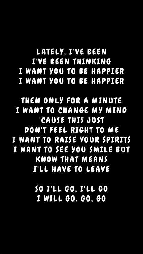 Bastille marshmello happier | Frases bonitas, Letra de musica, Canciones