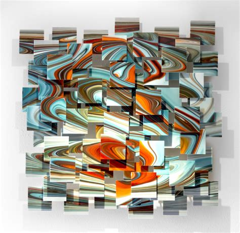 Groovy by Karo Martirosyan (Art Glass Wall Sculpture) | Artful Home