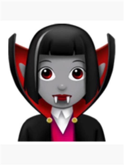 "Female Vampire emoji Playboi Carti" Poster by Vedran15 | Redbubble