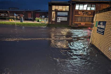 Flooding at industrial estate forces offices to close