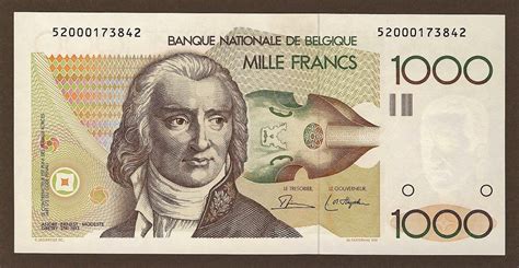 Belgium 1000 Francs banknote 1980 Andre Gretry|World Banknotes & Coins ...