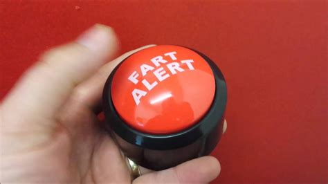 Fart Alert Gag Button - The handiest button for your gassy friends ...