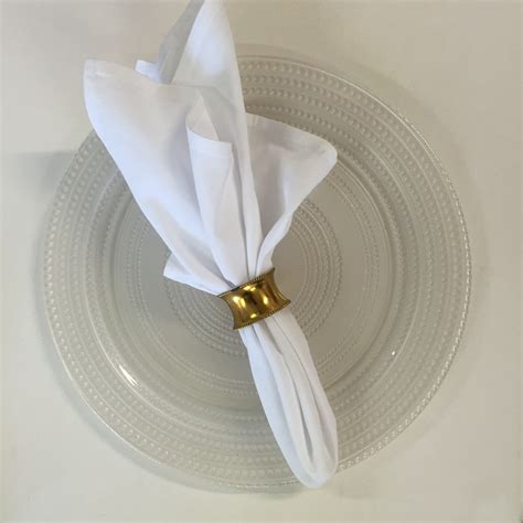 Gold Napkin Ring - Harbourside Decorators