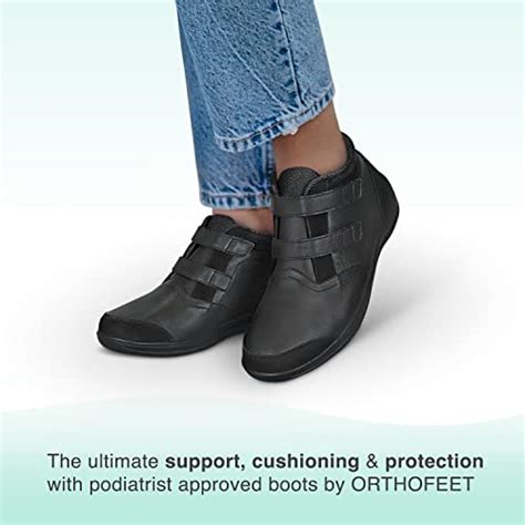 Orthofeet Innovative Orthopedic Boots for Women - Ideal for Plantar ...