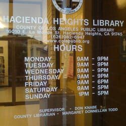 LA COUNTY LIBRARY - HACIENDA HEIGHTS LIBRARY - 33 Photos & 37 Reviews ...