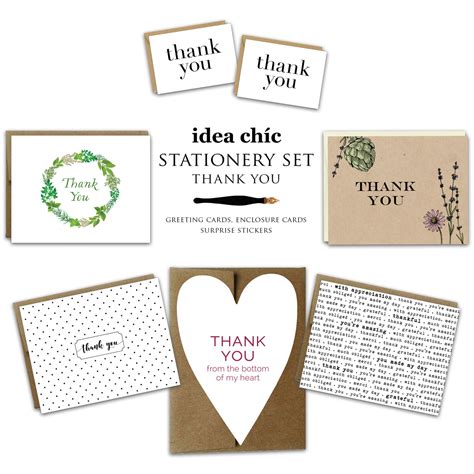 Thank You Stationery Set