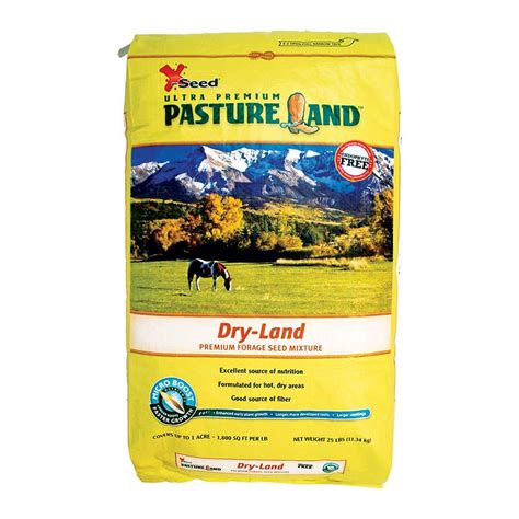 X-Seed Pastureland Dry-Land Grass Seed - 25 lb