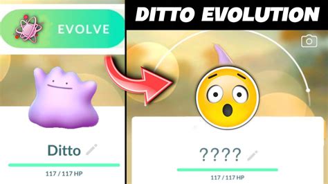 😯 evolving ditto in pokemon go | Ditto evolution pokemon go? - YouTube