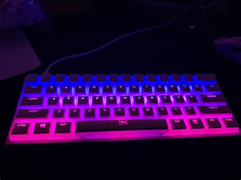 Beautiful White Pudding Keycaps on my Ducky One 2 Mini : r/HyperX