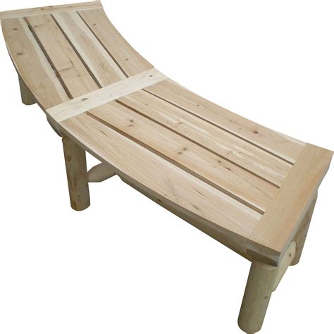 FREE SHIPPING Stonegate Designs Fir Wood Log Fire Pit Bench, Model# T ...