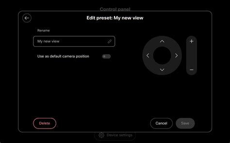 Manually adjust camera settings on Board, Desk, and Room Series