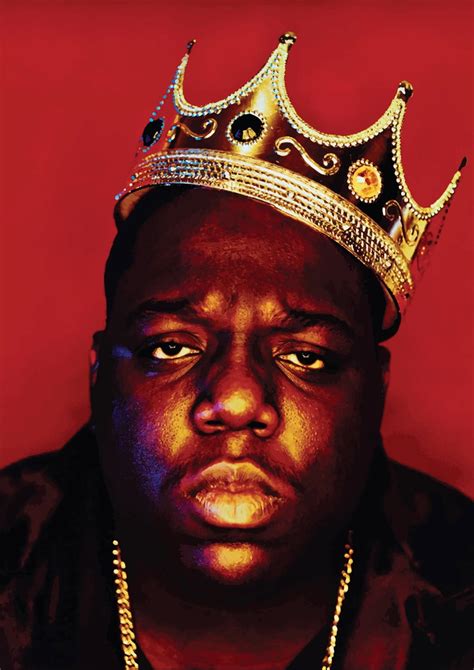 Notorious BIG Biggie Smalls Poster Large A2 arty effect classic Hip Hop ...