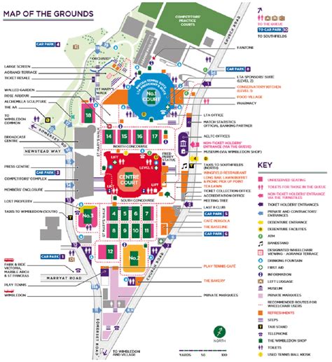 Wimbledon Area Map