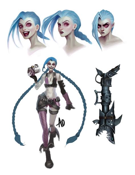 Jinx Arcane Character Sheet