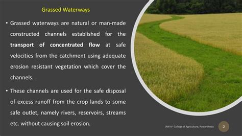 Grassed water ways | PPT