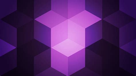 HD wallpaper: 4K, 8K, Cubes, Violet, abstract, shape, design, pattern ...