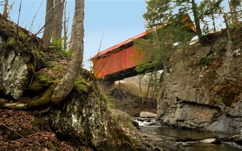 Life's a snapshot: A few Vermont covered bridges