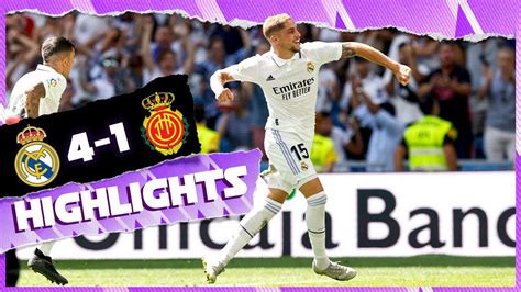 Real Madrid 4-1 Mallorca | HIGHLIGHTS | LaLiga 2022/23 - YouTube