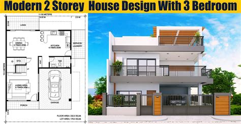 Modern Two Storey House Design