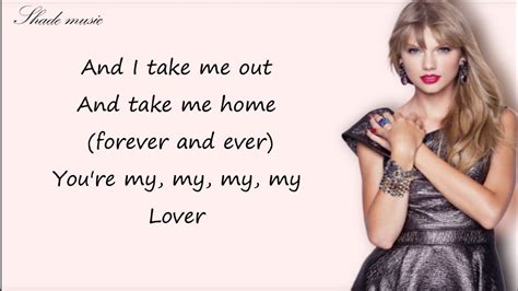 Taylor Swift - Lover (Lyrics) - YouTube