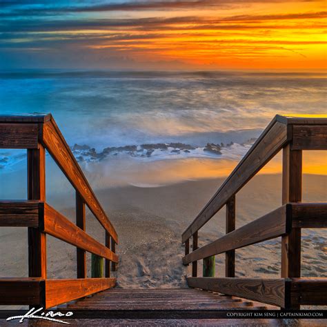 Blowing Rocks Preserve Sunrise at Beach | HDR Photography by Captain Kimo