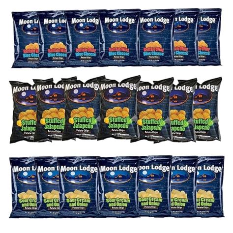 Amazon.com: Jupiter Eden variety pack chips - pack of 21 Moon Lodge ...