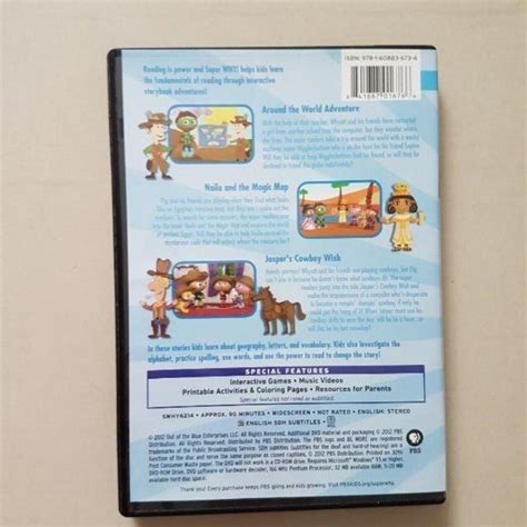 PBS Kids Super Why Around The World Adventure, DVD, Kids, Hobbies ...