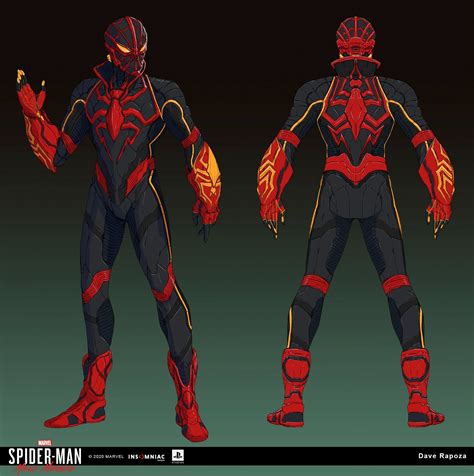 Spider-Man: Miles Morales STRIKE Suit Concept Art Revealed