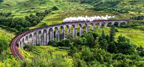 Train Harry Potter - Glenfinnan Viaduct | JuzaPhoto