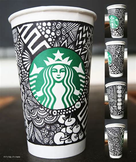 Starbucks Unveils The White Cup Contest Winning Design (and a look at ...