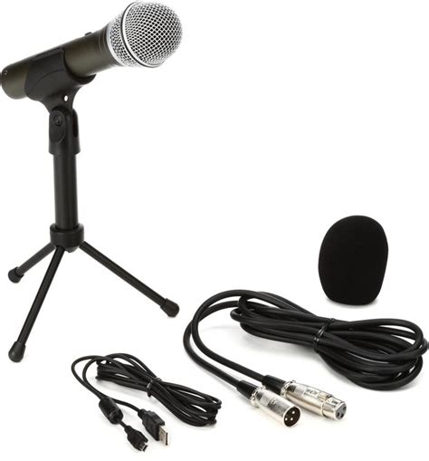 Samson Q2U Recording and Podcasting Pack USB/XLR Dynamic Microphone ...