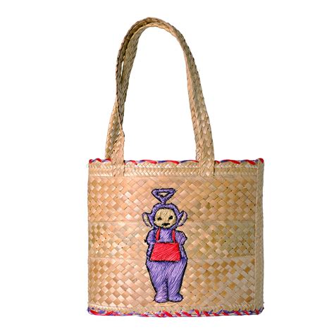 Tinky Winky Straw Bag | Etsy