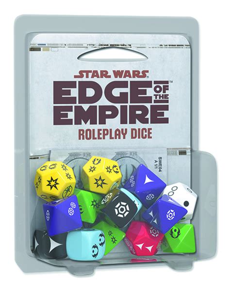 MAR132244 - STAR WARS RPG EDGE OF THE EMPIRE ROLEPLAY DICE - Previews World