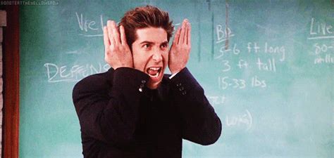 The Month Of April For A College Student As Told By Ross Geller