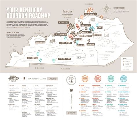 Kentucky bourbon trail map – Artofit