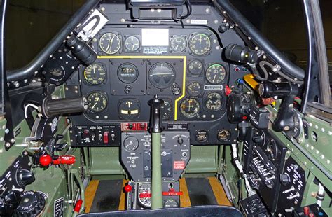 Inside the cockpit of a P51 Mustang : r/WWIIplanes